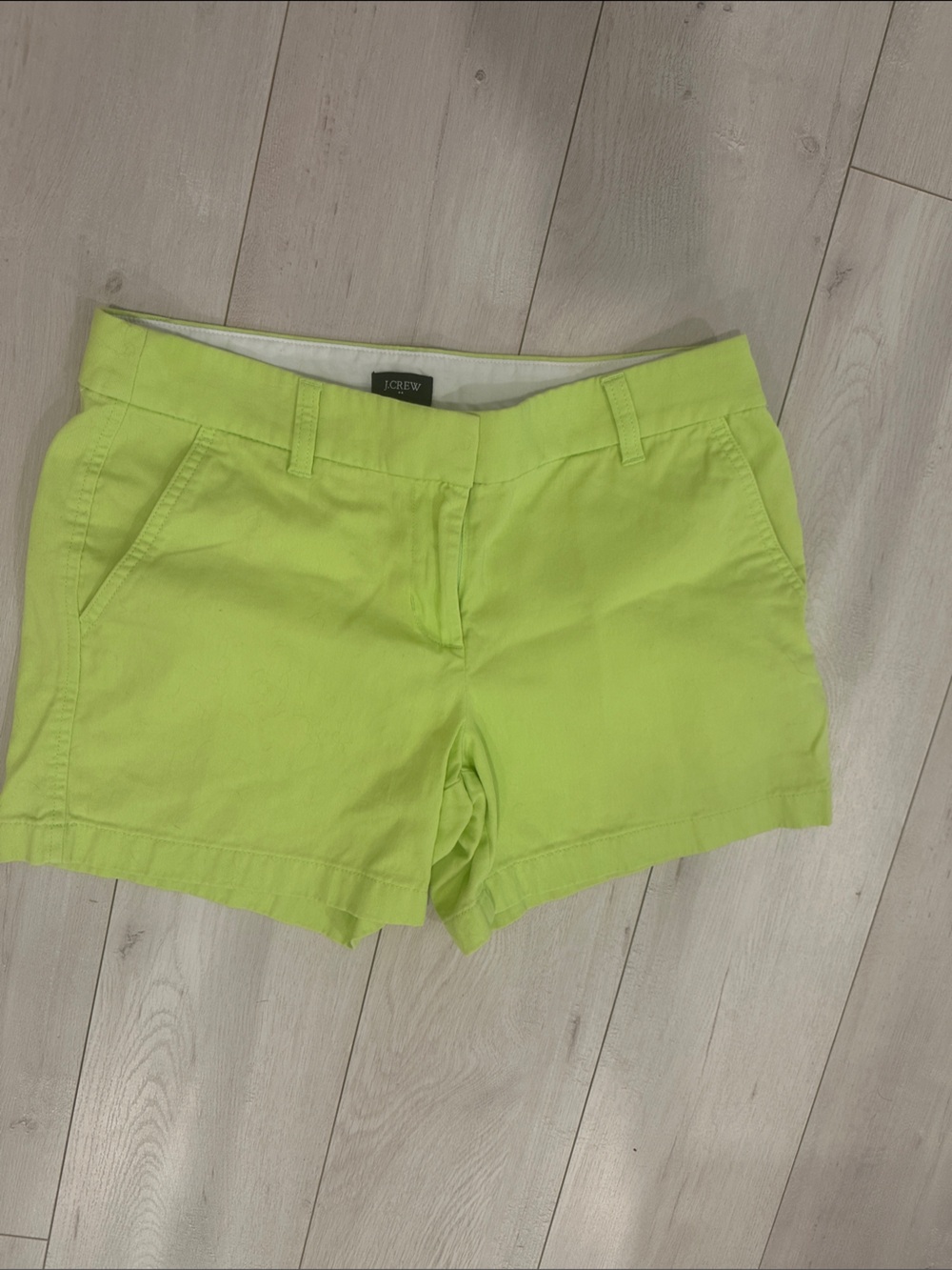 J. Crew Neon Lime Women’s Shorts